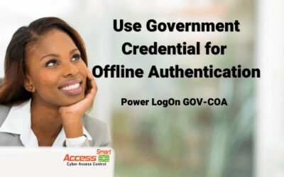 Use Government Credential for Offline Authentication